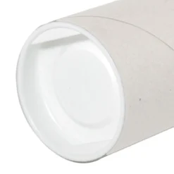 Plastlock till papptub, Ø8 cm – pris per styck