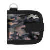 Plånbok Cool, en tuff liten börs med metallic kamouflage-motiv, 11,5×10 cm