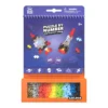 Plus-Plus aktivitets-kit Space – 125 bitar, mönsterblock + praktisk förpackning!