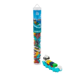 Plus-Plus Container ship / fraktskepp – tub med 100 bitar