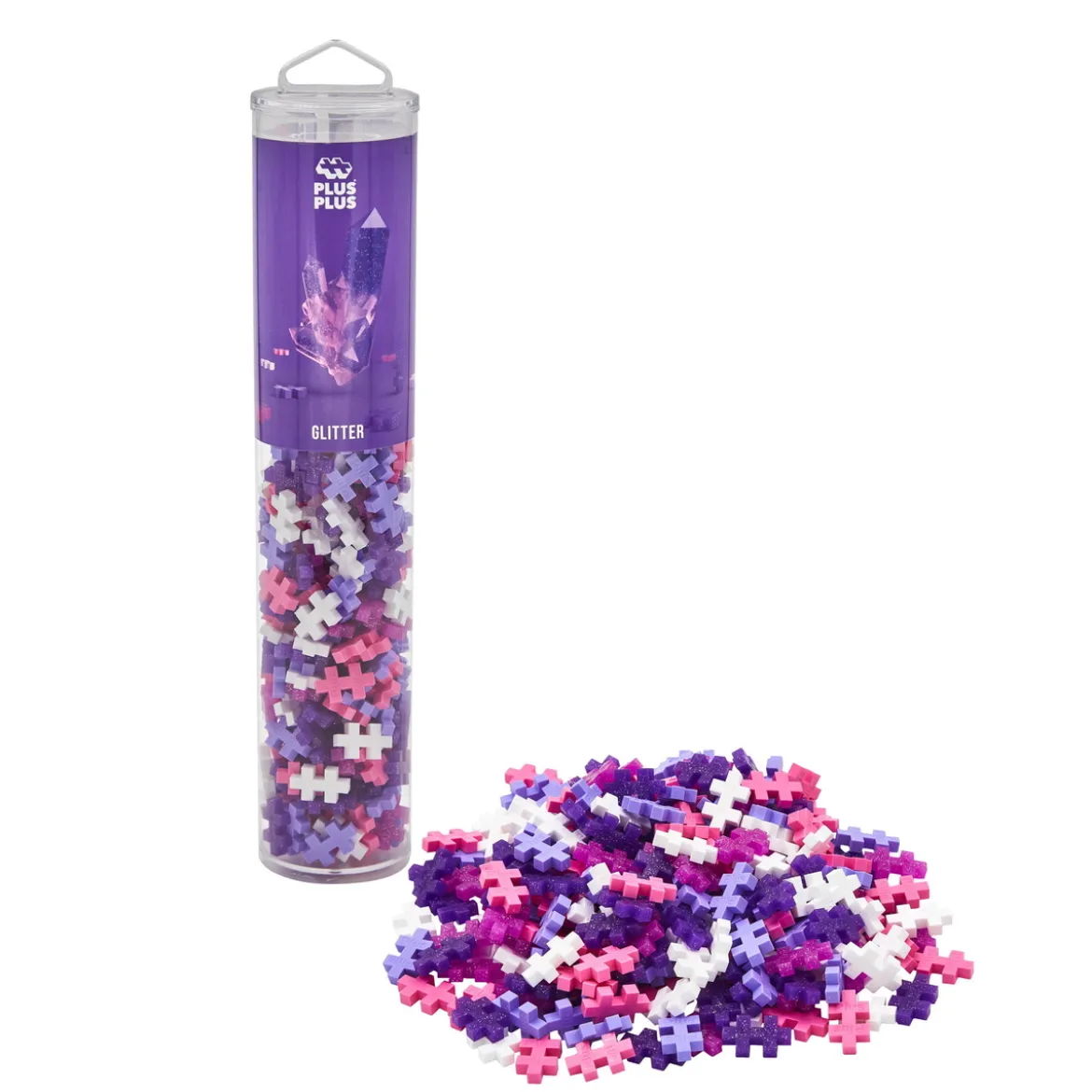 Plus-Plus Glitter tube 240 st.