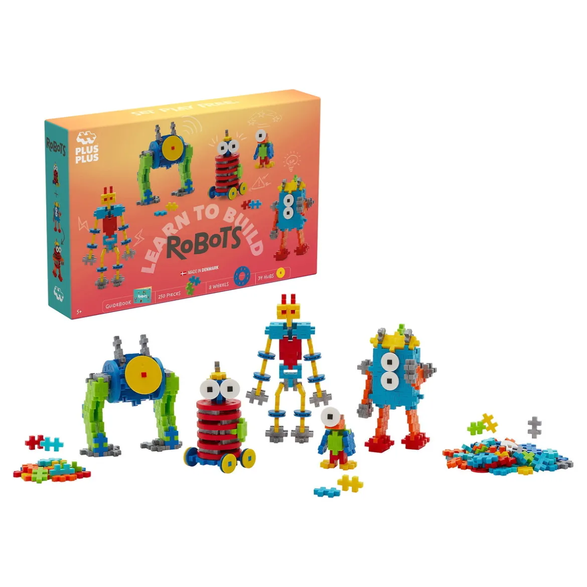 Plus-Plus Learn to Build Robots 250 st