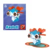 Plus-Plus Pets Artsy Axolotl, kit med 39 bitar som blir en blå axolotl!