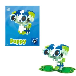 Plus-Plus Pets Puppy, kit med 37 bitar som blir en hundvalp!