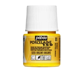 Porslinsfärg 45 ml gul