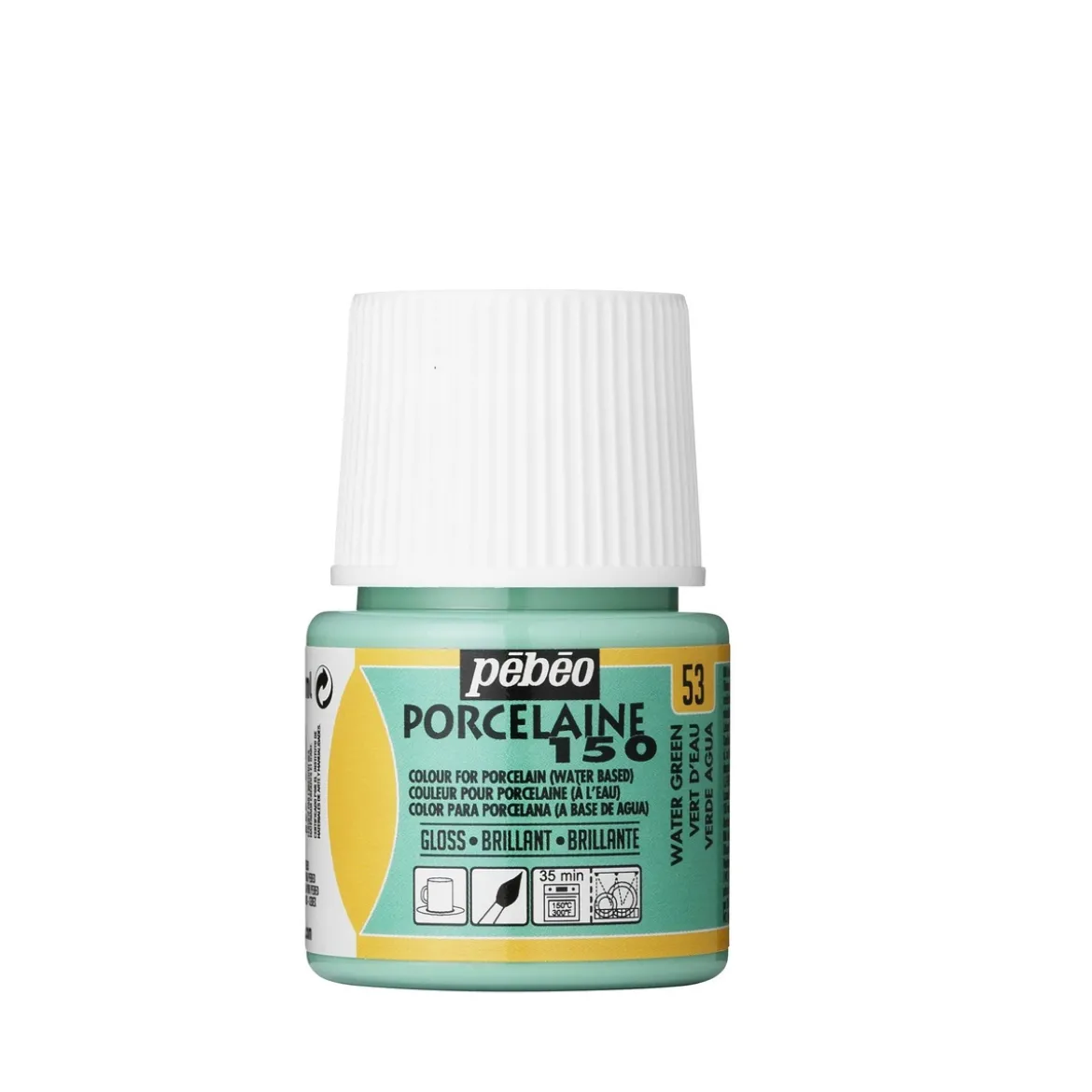 Porslinsfärg 45 ml mintgrön