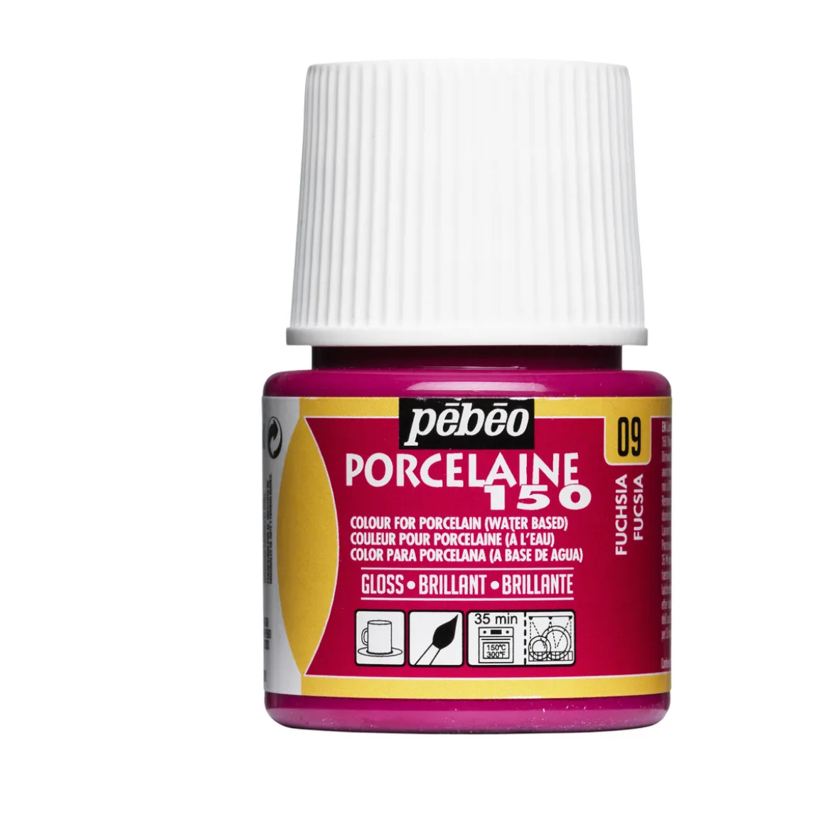 Porslinsfärg 45 ml rosa