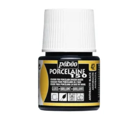 Porslinsfärg 45 ml svart