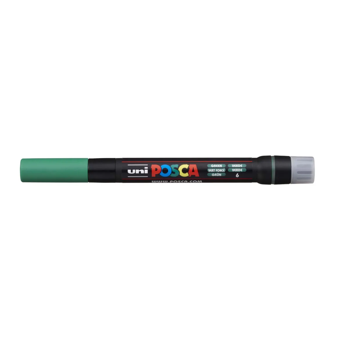 Posca Brush Green 1-10 mm
