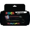 Posca bum bag black – svart magväska, 23×5×13 cm (tom)