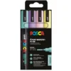 Posca PC-5M 4-pack Soft Pastel (1,8-2,5 mm)