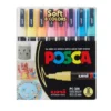 Posca PC-3M Soft colors 8-pack (0,9-1,3 mm)