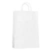 Presentpåse vit 5-pack, av papper 22×31×10 cm