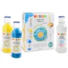 Primo Slime Lab Metallic – 2×240 ml metallic slimefärg + 240 ml slime-aktiverare