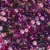 Pärlmix glas rosa 120 g