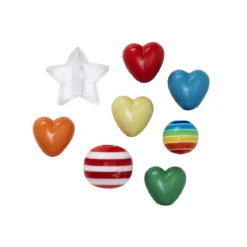 Pärlmix multicolor 124 st