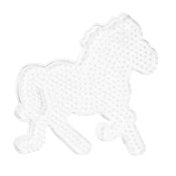 Pärlplatta Midi häst, 16×14 cm – för våra rörpärlor som är Ø5 mm