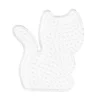 Pärlplatta Midi katt, 8,5×9,6 cm – för våra rörpärlor som är Ø5 mm