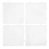 Pärlplatta Midi 4-pack – byggbara fyrkanter 15×15 cm – för våra rörpärlor som är Ø5 mm