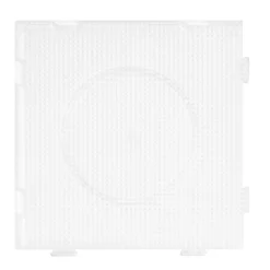 Pärlplatta Mini stor kvadrat, 14×14 cm – för våra Mini-rörpärlor som är Ø2,5 mm