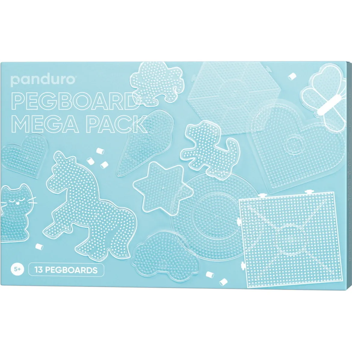Pärlplattor Midi Megapack – 13 fantastiska pärlplattor för våra Midi-rörpärlor som är Ø5 mm