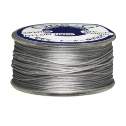 Pärltråd TOHO silver, 46 meter – 0,2 millimeter i diameter