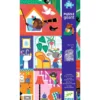 Pussel Little Buddies House, stort barnpussel med 36 stora bitar, 65×86 cm