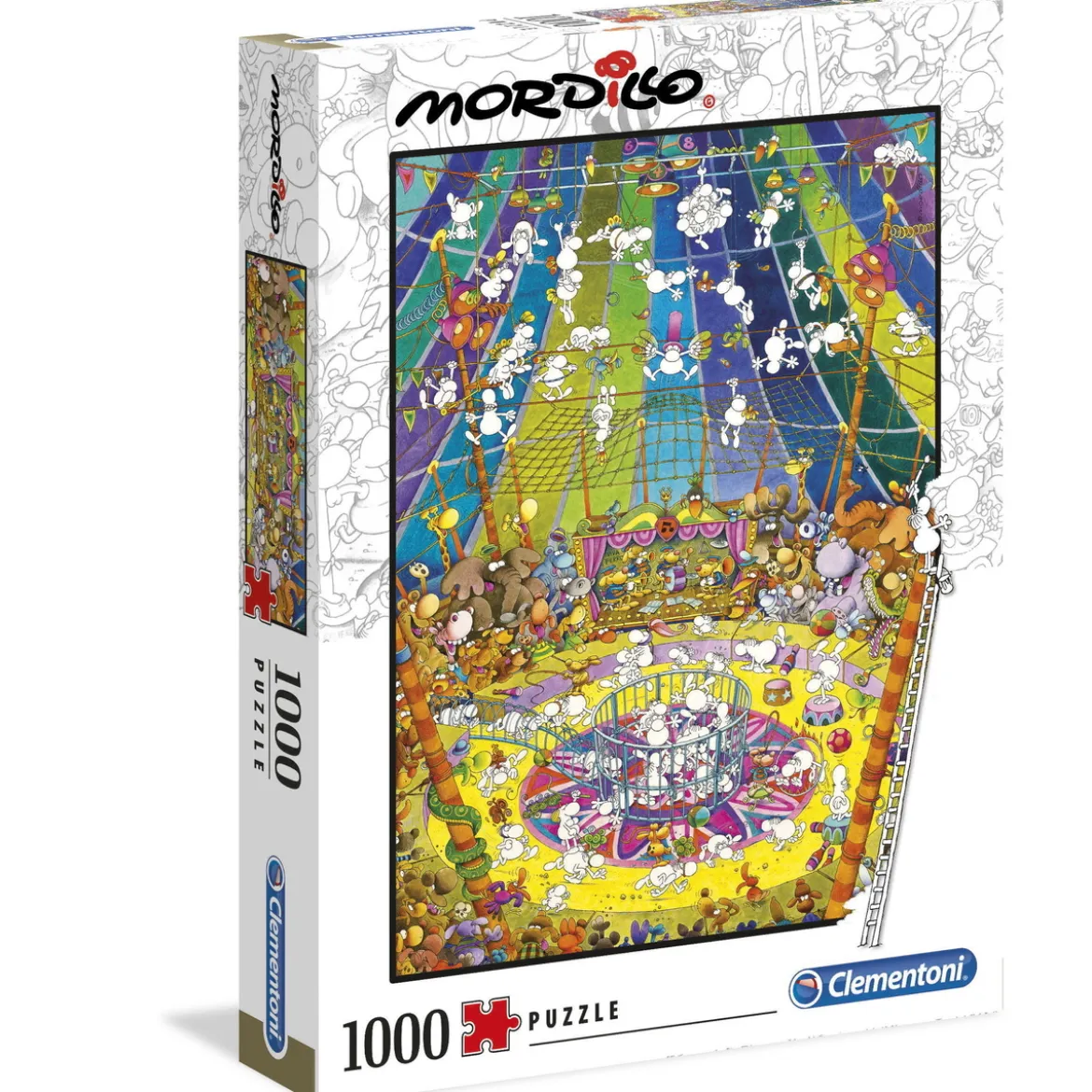 Pussel Mordicco The show 1000