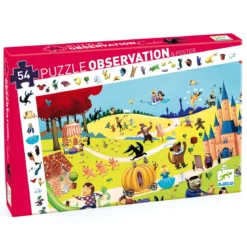 Pussel Tales, barnpussel med 54 bitar, 61×38 cm