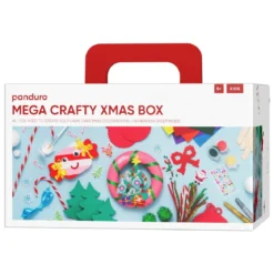 Pyssellåda Mega Crafty Xmas Box, otroligt mycket roligt julpyssel!