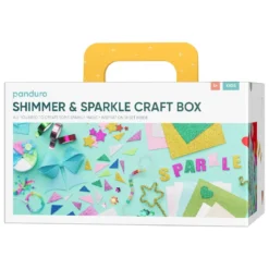 Pyssellåda Shimmer & Sparkle, en underbar låda fylld med allt som glittrar & gnistrar!