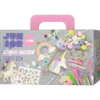 Pyssellåda Ultimate Unicorn Craft Box – en tokrolig låda med galet mycket enhörning!