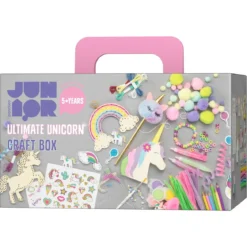 Pyssellåda Ultimate Unicorn Craft Box – en tokrolig låda med galet mycket enhörning!