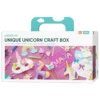 Pyssellåda Unique Unicorn, fylld med massor av fantastiskt enhörnings-pyssel!