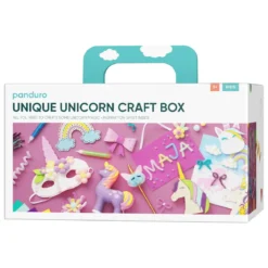 Pyssellåda Unique Unicorn, fylld med massor av fantastiskt enhörnings-pyssel!