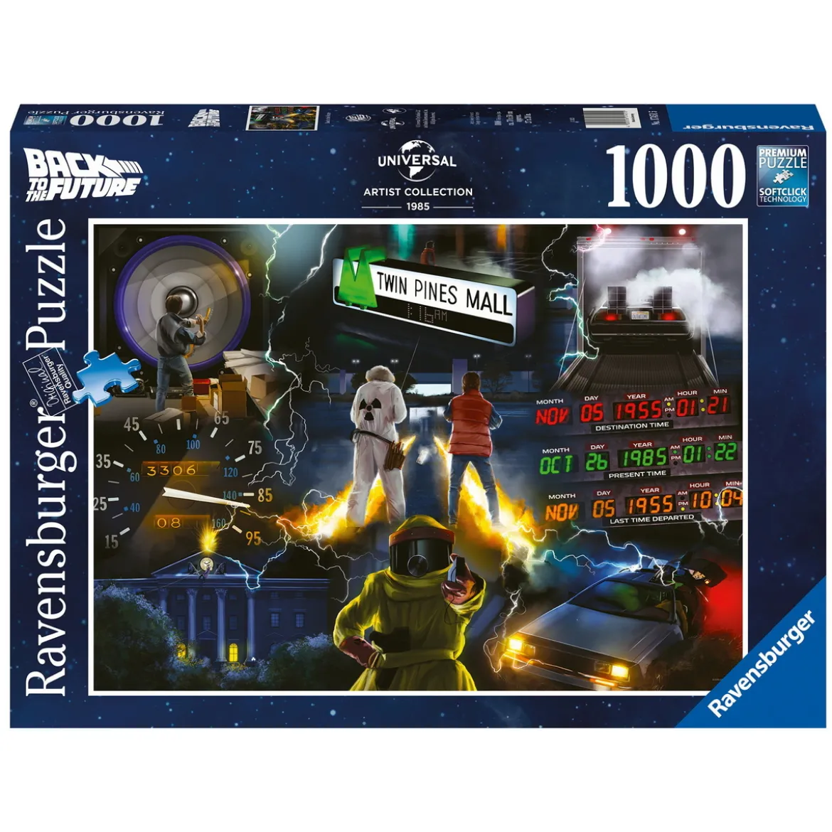Ravensburger pussel – Back To The Future. 1000 bitar, 70×50 cm.