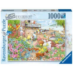 Ravensburger pussel – Beach Garden Cafe. 1000 bitar, 70×50 cm.