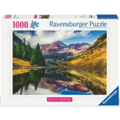 Ravensburger pussel – Beautiful Mountains Aspen. 1000 bitar, 70×50 cm.
