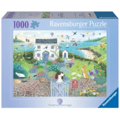 Ravensburger pussel – Coastal Cottage. 1000 bitar, 70×50 cm.