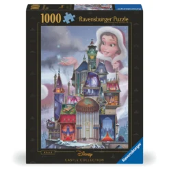 Ravensburger pussel – Disney Castle Collection Belle. 1000 bitar, 50×70 cm.