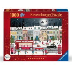 Ravensburger pussel – London Christmas Spirit, 1000 bitar, 70×50 cm
