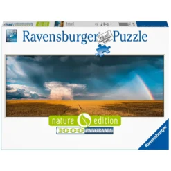 Ravensburger pussel – Mysterious Rainbow Panorama. 1000 bitar, 98×38 cm.