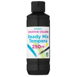 Ready Mix tempera 250ml svart