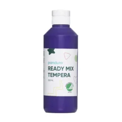 Ready Mix Tempera, svanenmärkt hobbyfärg för barn 250 ml, lila