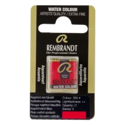 Rembrandt akvarellfärg halvkopp – Quinacridone 364