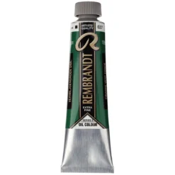 Rembrandt oljefärg 40 ml Cinnabar Green Deep - 627