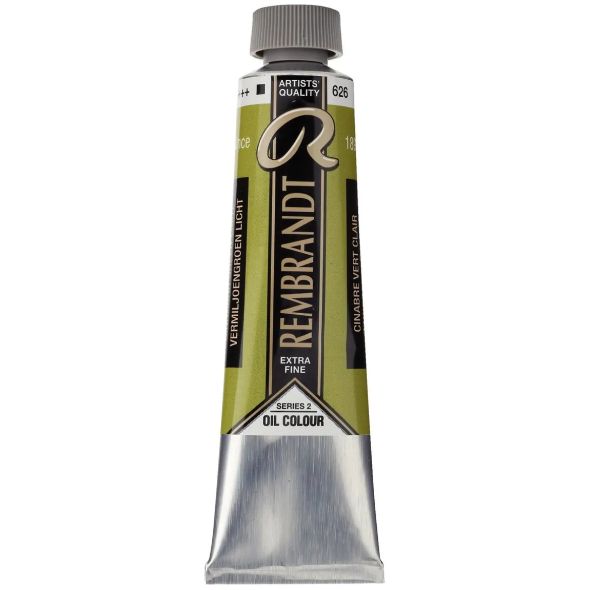 Rembrandt oljefärg 40 ml Cinnabar Green Light - 626