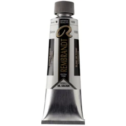 Rembrandt oljefärg 150 ml Titanium White (Safflower Oil) 105