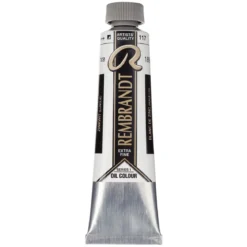 Rembrandt oljefärg 40 ml Zinc White (Linseed oil) - 117
