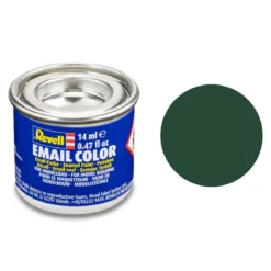 Revell hobbyfärg 14 ml - 68 Dark green RAF / mat